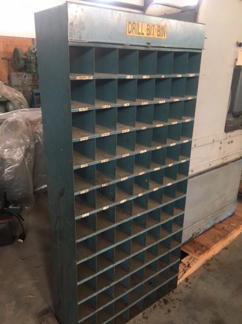 RR 419 Drill Bit Cabinet, b